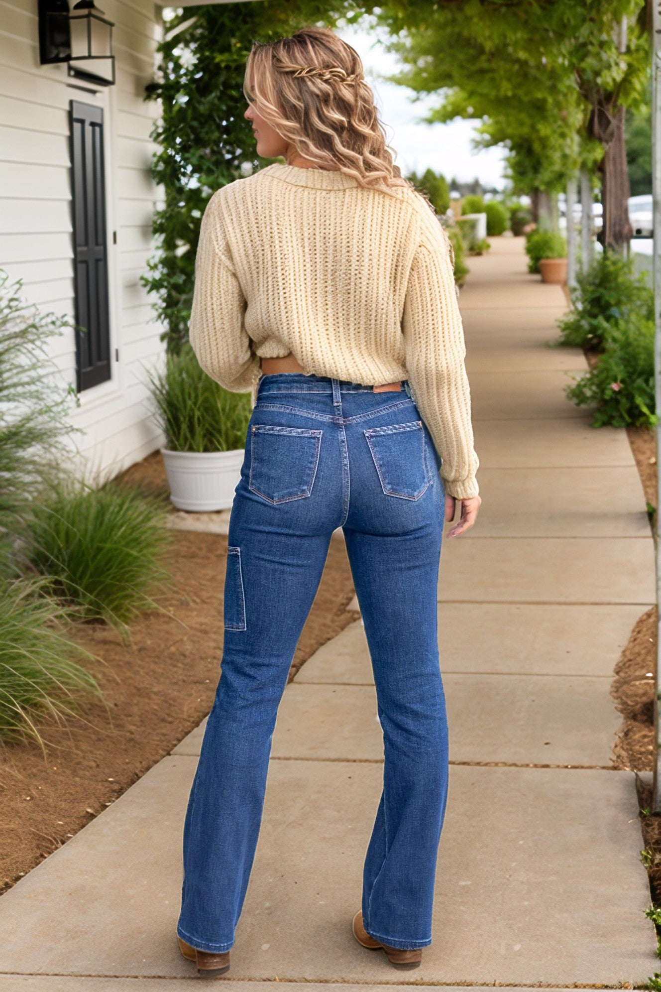 Lovin' Nature - Judy Blue Cargo Bootcuts